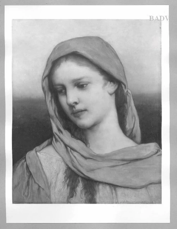Gabriel von Max - 118, Testa di ragazza, Führermuseum, Linz 1